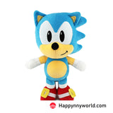 Sonic The Hedgehog Sonic and His Friends Plush Toys and Cartoon Dolls Around Them